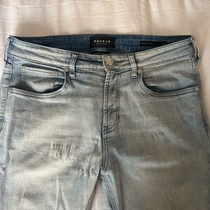 PacSun Men’s Light Wash Skinny Jeans